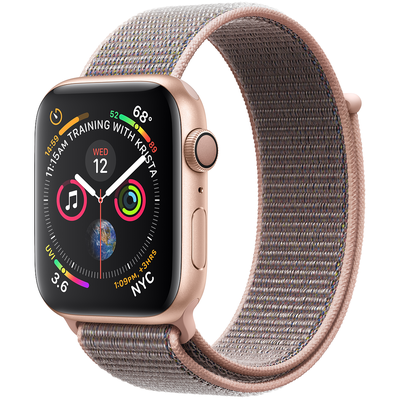 Đồng Hồ Thông Minh Apple Watch Series 4 GPS 44mm Viền Nhôm Dây Vải (MU6G2VN/A)