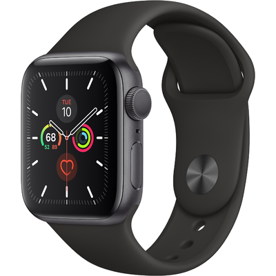 Đồng Hồ Thông Minh Apple Watch Series 5 GPS 40mm Viền Nhôm Dây Cao Su (MWV82VN/A)