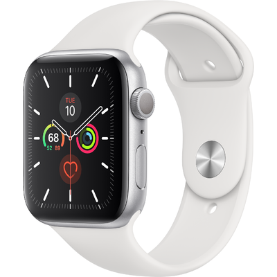 Đồng Hồ Thông Minh Apple Watch Series 5 GPS 44mm Viền Nhôm Dây Cao Su (MWVD2VN/A)