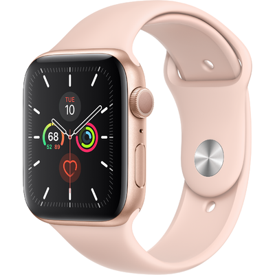 Đồng Hồ Thông Minh Apple Watch Series 5 GPS 44mm Viền Nhôm Dây Cao Su (MWVE2VN/A)