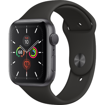 Đồng Hồ Thông Minh Apple Watch Series 5 GPS 44mm Viền Nhôm Dây Cao Su (MWVF2VN/A)