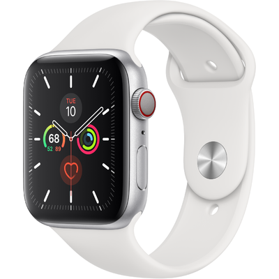 Đồng Hồ Thông Minh Apple Watch Series 5 GPS + Cellular 44mm Viền Nhôm Dây Cao Su (MWWC2VN/A)