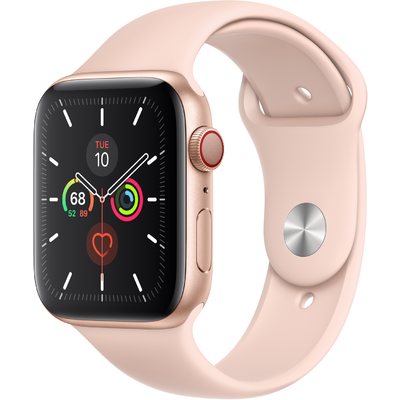 Đồng Hồ Thông Minh Apple Watch Series 5 GPS + Cellular 44mm Viền Nhôm Dây Cao Su (MWWD2VN/A)