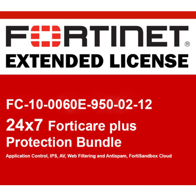 Gói Bảo Hành Fortinet FortiGate 60E 24x7 UTM Protection (FC-10-0060E-950-02-12)