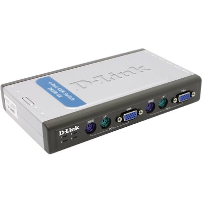 KVM Switch D-Link 4‑Port PS/2 (DKVM-4K)