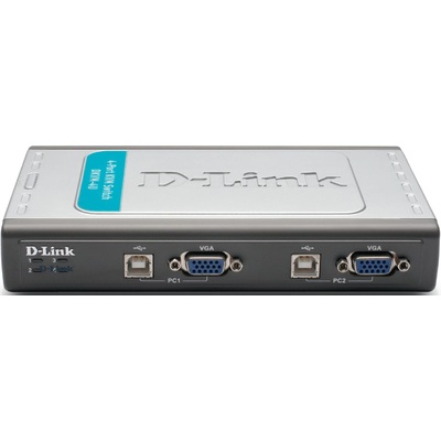KVM Switch D-Link 4‑Port USB (DKVM-4U)