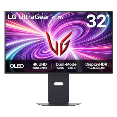 Màn Hình Máy Tính LG Gaming UltraGear 32" OLED 4K 240Hz (32GS95UV-B)