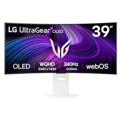 Màn Hình Máy Tính LG Gaming UltraGear 39" Cong OLED 2K 240hz (39GX90SA-W)