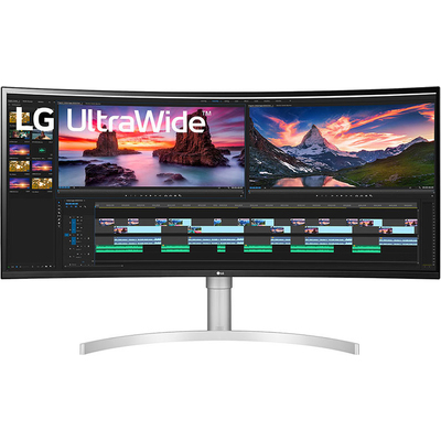 Màn Hình Máy Tính LG UltraWide 37.5" IPS WQHD+ 144Hz Cong (38WN95C-W)
