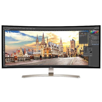 Màn Hình Máy Tính LG UltraWide 38UC99-W 37.5-Inch IPS 2K WQHD+ 75Hz Curved