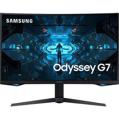 Màn Hình Máy Tính SAMSUNG Odyssey G7 27" VA 2K QHD 240Hz Cong (LC27G75TQSEXXV)