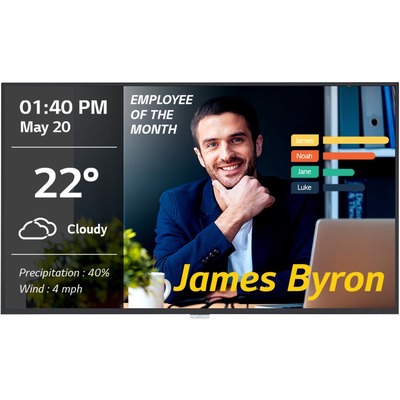 Màn Hình Quảng Cáo Chuyên Dụng LG 49-Inch 4K UHD 350nit IPS (49UM3DF-B)