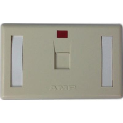 Mặt Nạ CommScope NetConnect 1-Port Shuttered Almond (272368-1)