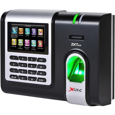 Máy Chấm Công ZKTeco X-628C (Vân Tay + Thẻ Cảm Ứng)