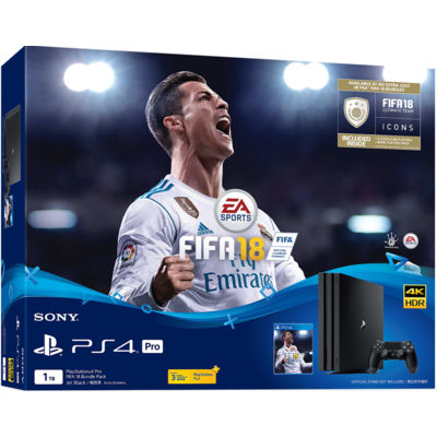 Máy Chơi Game Sony Playstation 4 1TB FIFA18 Bundle