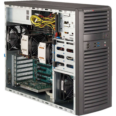 Máy Chủ Supermicro SuperChassis Xeon Gold 5220R (2xCPU)/96GB DDR4 ECC (6x16GB)/4TB HDD (2x2TB) + 512GB SSD PCIe/900W/DOS (732D4F-903B)