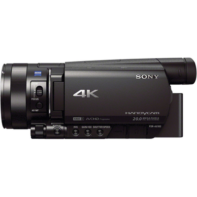 Máy Quay Phim Sony 4K UHD (FDR-AX100E/B)