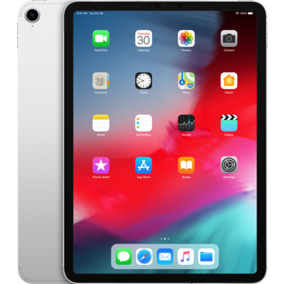 Máy Tính Bảng Apple iPad Pro 11 2018 1st-Gen 1TB Wifi Cellular Silver (MU222ZA/A)