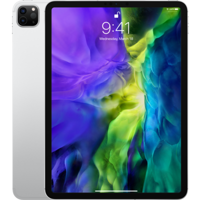 Máy Tính Bảng Apple iPad Pro 11 2020 2nd-Gen 512GB Wifi Cellular Silver (MXE72ZA/A)