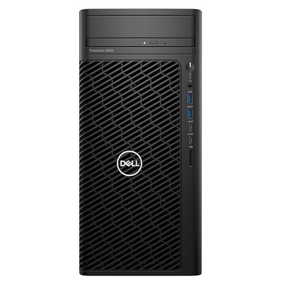 Máy Tính Để Bàn Dell Precision 3660 Tower Core i9-13900/16GB DDR5/256GB SSD+1TB HDD/NVIDIA RTX A2000/DVD_RW/Ubuntu 22.04 (42PT3660D23)