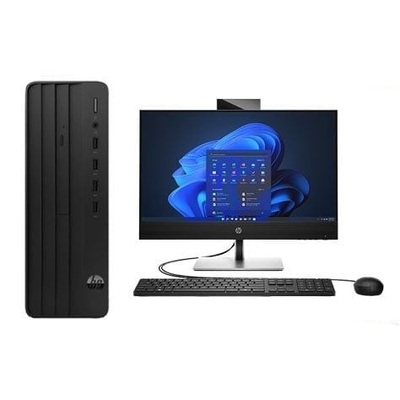 Máy Tính Để Bàn HP 280 Pro G9 SFF Core i3-12100/8GB DDR4/256GB SSD/Intel UHD Graphics/Windows 11 Home/Keyboard+Mouse/Black (B6QS7AT)