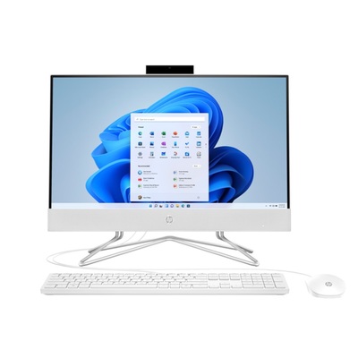 Máy Tính Để Bàn HP AIO 22-dd2042d Core i5-1235U/16GB DDR4/512GB SSD/21.5-Inch FHD/Win 11 Home SL/Trắng (9A8J7PA)