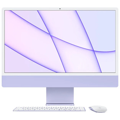 Máy Tính Đồng Bộ Apple iMac M1 8-Core/16GB Unified/256GB SSD/8-Core GPU/24" 4.5K (Purple)