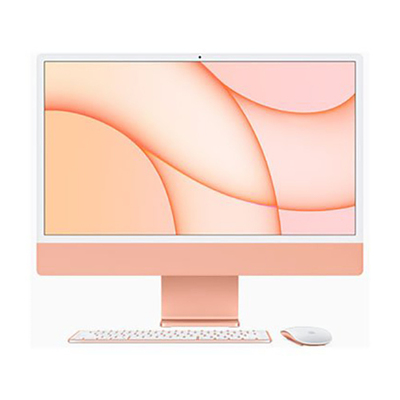 Máy Tính Đồng Bộ Apple iMac M1 8-Core/16GB Unified/512GB SSD/8-Core GPU/24" 4.5K (Organge)