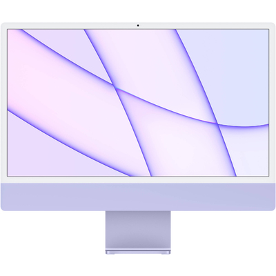 Máy Tính Đồng Bộ Apple iMac Mid 2021 M1 8-Core/8GB Unified/256GB SSD/8-Core GPU/24" 4.5K (Purple)