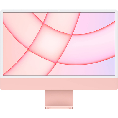 Máy Tính Đồng Bộ Apple iMac Mid 2021 M1 8-Core/8GB Unified/512GB SSD/8-Core GPU/24" 4.5K/Pink (MGPN3)