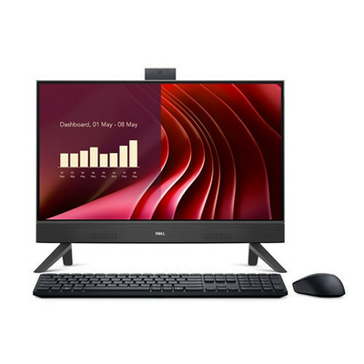 Máy Tính Đồng Bộ Dell AIO EC24250 Core i5-1334U/8GB DDR4/512GB SSD/23.8" Full HD/Intel Iris Xe Graphics/Windows 11 Home/Black (DR93T5)