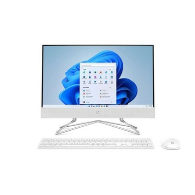 Máy Tính Đồng Bộ HP 22-dd2003d Core i5-1235U/8GB DDR4/256GB SSD/21.5" FHD/Intel Iris Xe Graphics/ Win 11/Trắng (6K7G2PA)