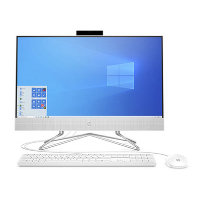 Máy Tính Đồng Bộ HP 24-cb1011d AiO Core i5-1235U/8GB DDR4/512GB SSD/23.8" FHD Touch/Intel Iris Xe Graphics/Win11 Home 64/Starry White (6K7G6PA)