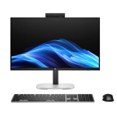 Máy Tính Đồng Bộ HP ProOne 240 G10 AIO Core i3-N300/8GB DDR4/512GB SSD/Intel UHD Graphics/23.8'' Full HD/Mouse+Keyboard/Windows 11 Home SL/Đen (C03PLAT)