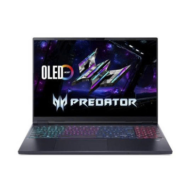 Máy Tính Xách Tay Acer Gaming Predator Helios Neo 16S AI Core Ultra 9-386H/32GB DDR5/512GB SSD/16'' 2K+ OLED/NVIDIA GeForce RTX 5060 8GB GDDR7/Windows 11 Home SL/Đen (NH.U3USV.006.32G)