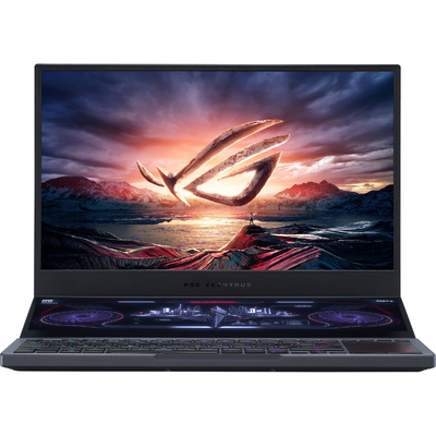 Máy Tính Xách Tay Asus ROG Zephyrus Duo 15 GX550LXS-HC055R Core i9-10980HK/32GB DDR4/2TB SSD PCIe/NVIDIA GeForce RTX 2080 Super 8GB GDDR6/Win 10 Pro