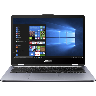 Máy Tính Xách Tay Asus VivoBook Flip 14 TP410UA-EC429T Core i5-8250U/4GB DDR4/500GB HDD/Cảm Ứng/Win 10 Home SL