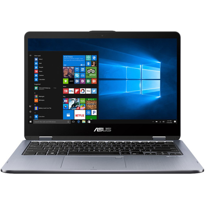 Máy Tính Xách Tay Asus VivoBook Flip 14 TP410UF-EC029T Core i5-8250U/4GB DDR4/1TB HDD/NVIDIA GeForce MX130 2GB GDDR5/Cảm Ứng/Win 10 Home SL