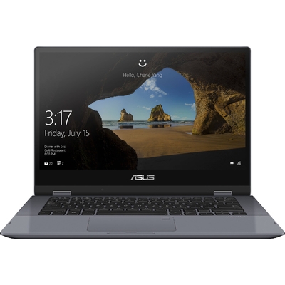 Máy Tính Xách Tay Asus VivoBook Flip 14 TP412UA-EC101T Core i3-7020U/4GB DDR4/128GB SSD/Cảm Ứng/Win 10 Home SL