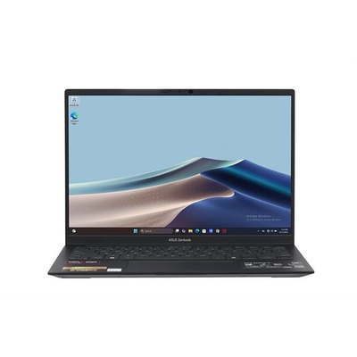 Máy Tính Xách Tay Asus  Zenbook Ryzen AI 7 350/32GB DDR5X/512GB SSD/14" 3K/AMD Radeon Graphics/Window 11 Home SL/Đen (UM3406KA-PP555WS)