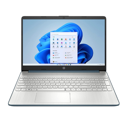 Máy Tính Xách Tay HP 15s-fq5146TU Core i7-1255U/8GB DDR4/512GB SSD/15.6" FHD/Intel Iris Xe Graphics/Win 11 Home 64/Spruce Blue (7C0R9PA)