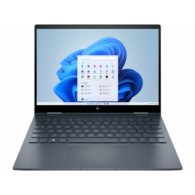 Máy Tính Xách Tay HP ENVY x360 13-bf0113TU Core i5-1230U/8GB LPDDR4X/512GB SSD/13.3" 2.8K Touch/Intel Iris Xe Graphics/Win 11 Home 64/Space Blue (7C0V8PA)