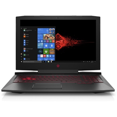 Máy Tính Xách Tay HP OMEN 15-ce199nr Core i7-8750H/16GB DDR4/1TB HDD + 256GB SSD PCIe/NVIDIA GeForce GTX 1050 Ti 4GB GDDR5/Win 10 Home SL (4CC49UA)