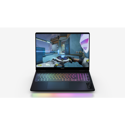 Máy Tính Xách Tay HP OMEN 16-ah0186TX Core Ultra 7-255HX/32GB DDR5/1TB SSD/6" 2.5K OLED/NVIDIA GeForce RTX 5080/Windows 11 Home/Shadow Black (BX9S1PA)
