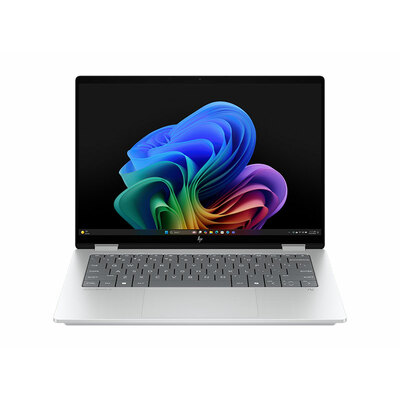 Máy Tính Xách Tay HP OmniBook X Flip 14-fk0082AU AMD Ryzen Al 7-350/32GB LPDDR5x/1TB SSD/14" 2K Touch/AMD Graphics/Windows 11 Home/Silver (BZ7N8PA)