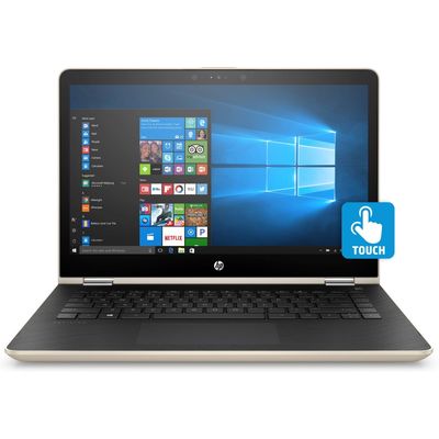 Máy Tính Xách Tay HP Pavilion x360 14-ba063tu Core i3-7100U/4GB DDR4/500GB HDD/Cảm Ứng/Win 10 Home SL (2GV25PA)
