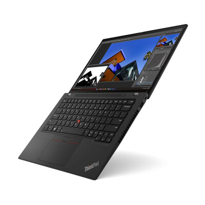 Máy Tính Xách Tay Lenovo ThinkPad T14 Gen 4 Core i5-1335U/16GB DDR5 5200/512GB SSD/Intel Iris Xe Graphics/14-Inch 2.2K IPS/NoOS/Thunder Black (21HD006BVA)