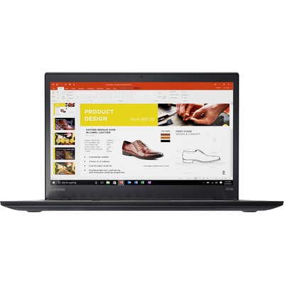 Máy Tính Xách Tay Lenovo ThinkPad T470s Core i5-7200U/8GB DDR4/256GB SSD/FreeDOS (20HGA08LVA)