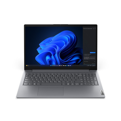 Máy Tính Xách Tay Lenovo V15 G5 IRL Core 3-100U/8GB DDR5/512GB SSD/15.6" Full HD/Intel Graphics/Windows 11 Home/Luna Grey (83HF000EVN)