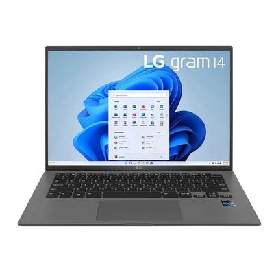 Máy Tính Xách Tay LG Gram 2023 Core i5-1340P/16GB LPDDR5/256GB SSD/14" WUXGA/Intel Iris Xe Graphics/Win 11 Home/Grey (14Z90R-G.AH53A5)